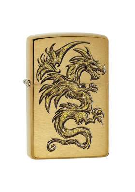 Bricheta Zippo  Dragon Design