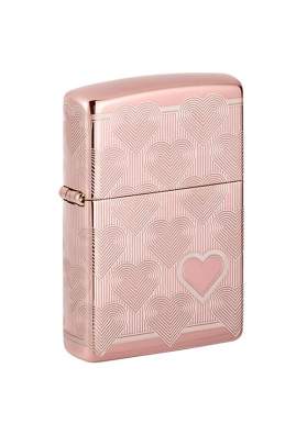 Bricheta Zippo Heart Design