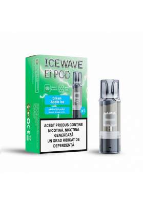 CAPSULA ICEWAVE GREEN APPLE 2ML 20MG