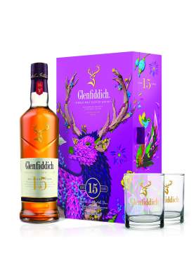 Glenfiddich 15 ani Solera Gift Box 0.7L