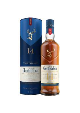 Glenfiddich Bourbon Barrel 14 ani 70cl