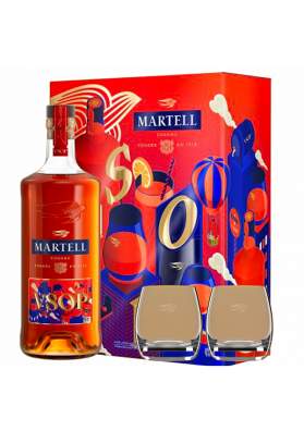 Martell VSOP Gift Set Cognac 70cl
