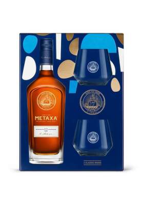 Metaxa 12* Special Reserve Gift Box 70cl