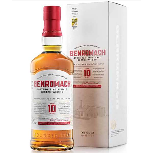 Benromach 10 ani 70cl