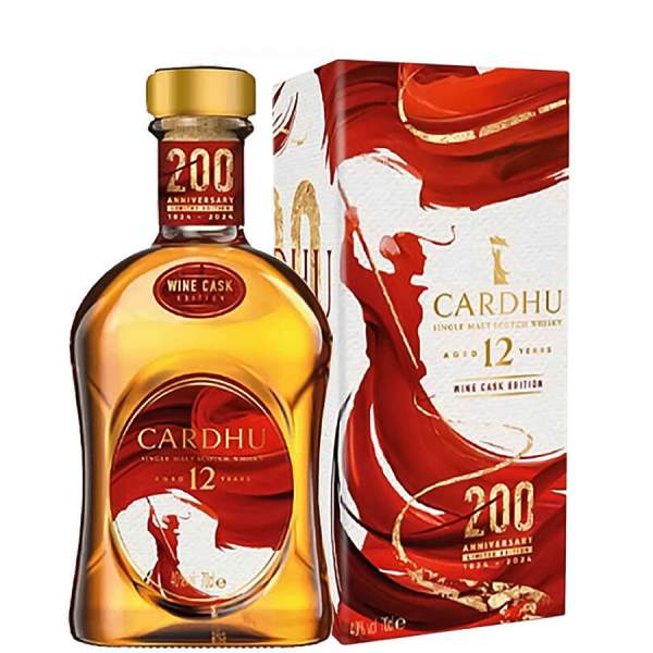 Cardhu 12 ani Wine Cask 200th Anniversary Whisky 70cl