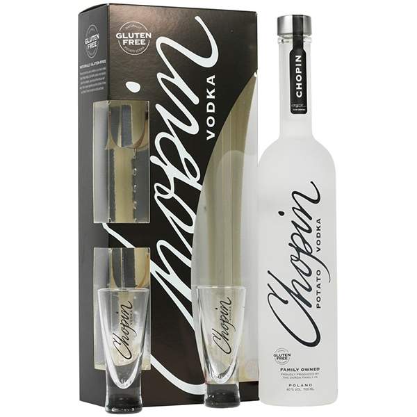 Chopin Potato Vodka Gift Set 70cl