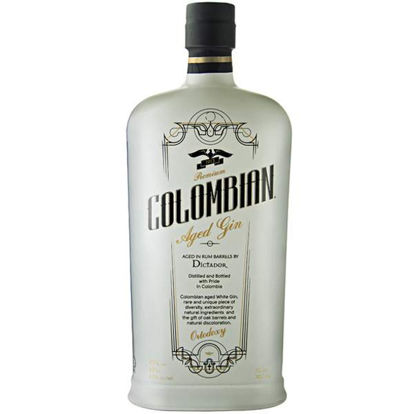 Colombian Dictador Premium White Gin 70cl