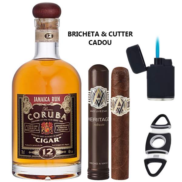 Coruba Cigar 12 ani 0.7L & Avo Heritage Robuso