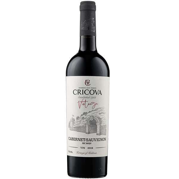 Cricova Vintage Cabernet Sauvignon 75cl