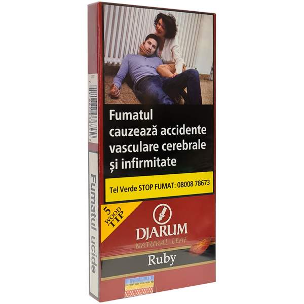 Djarum Ruby Wood Tip