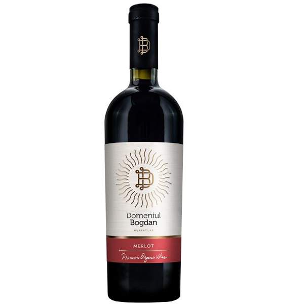 Domeniul Bogdan Merlot Organic 75cl