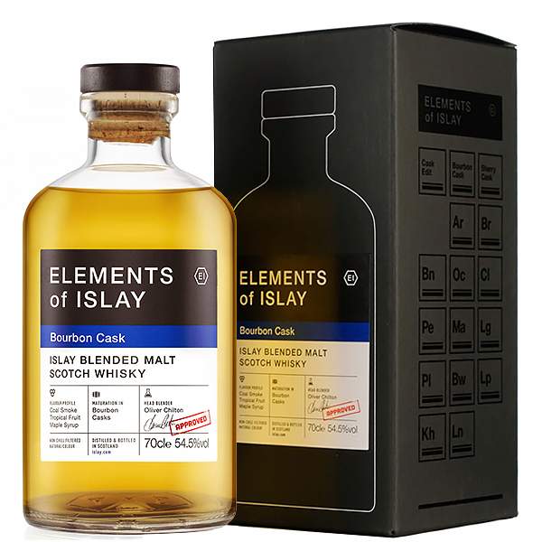 Elements Of Islay Bourbon Cask 70cl