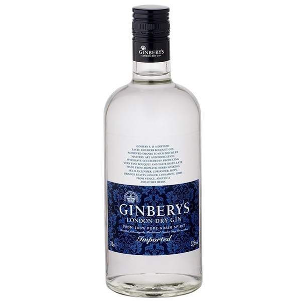 Ginbery's London Dry Gin 70cl