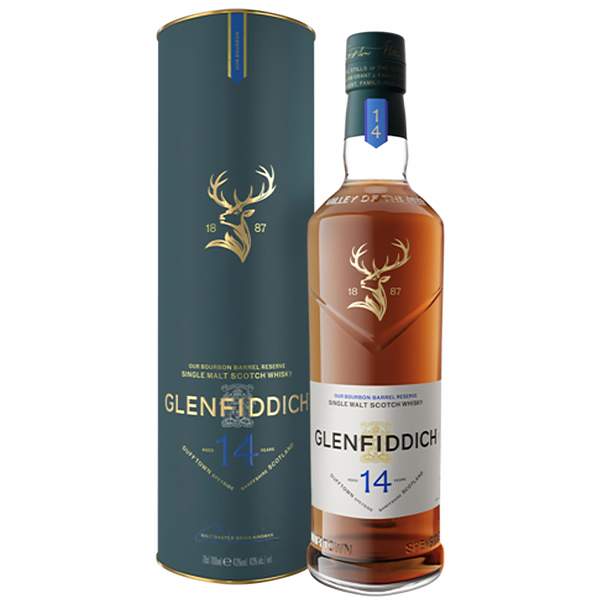 Glenfiddich Bourbon Barrel 14 ani 70cl