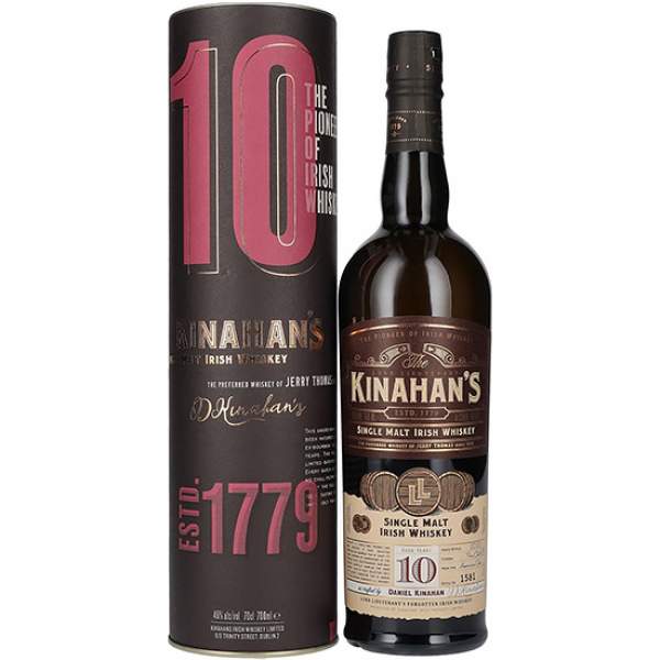 Kinahan's 10 ani Irish Whiskey 70cl