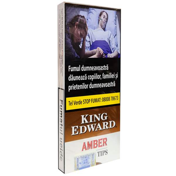 King Edward Wood Tips Amber