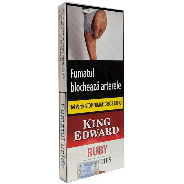 King Edward Wood Tips Ruby