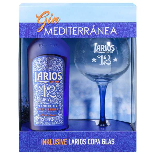 Larios 12 Premium Gin Gift Set 70cl