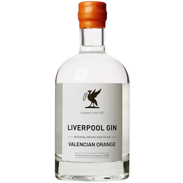 Liverpool Valencian Orange Gin 70cl
