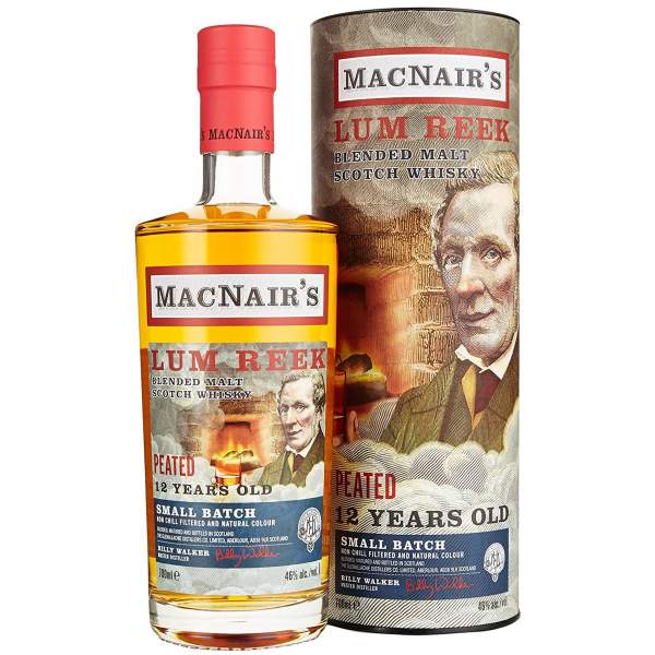 Macnair's Lum Reek Peated 70cl