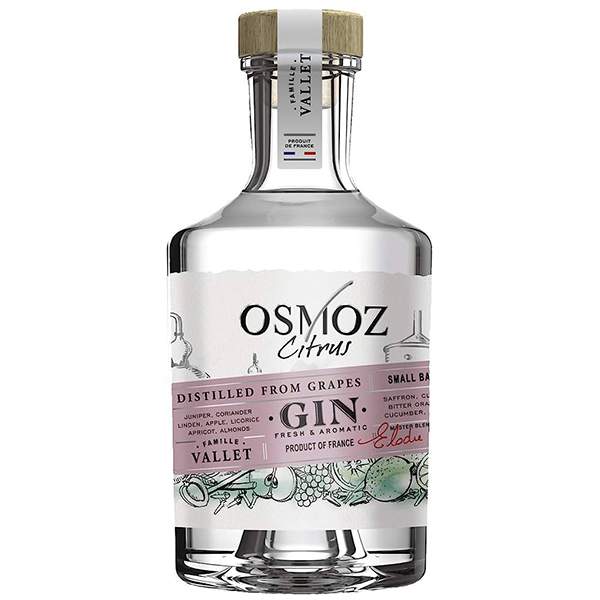 Osmoz Citrus Gin 70cl