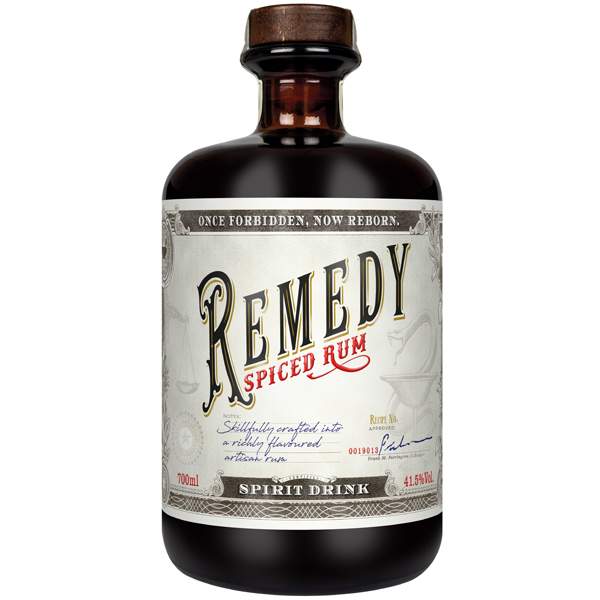 Remedy Spiced Rum 70cl