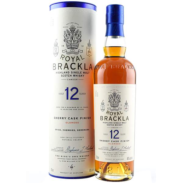Royal Brackla 12 ani Sherry Cask Finish 70cl