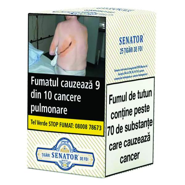 Senator White 245gr (25buc)