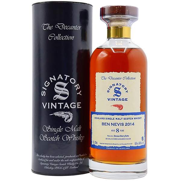 Signatory Vintage Ben Nevis 8 Ani 2014 Sherry Cask Whisky 70cl