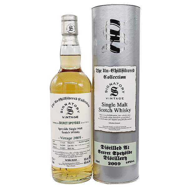 Signatory Vintage Secret Speyside 13 Ani Unchillfiltered 70cl