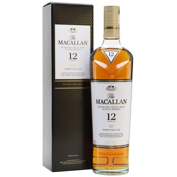 The Macallan 12 ani Sherry Oak 70cl