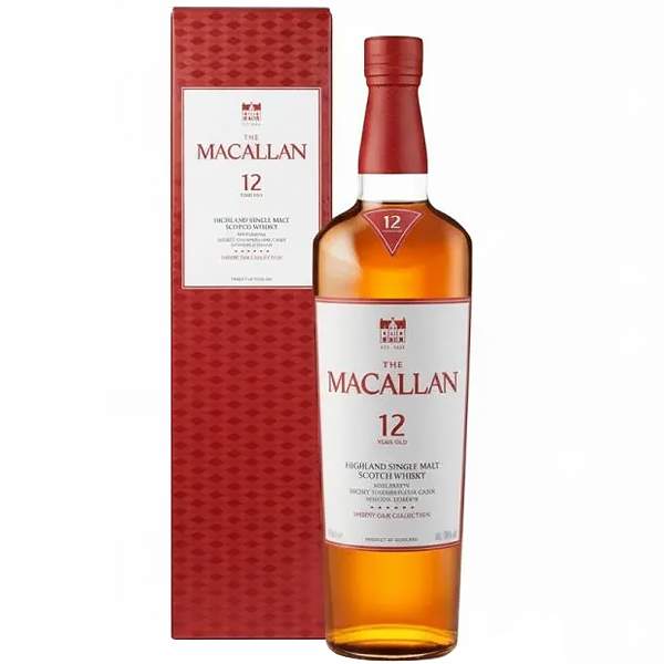 The Macallan 12 ani Sherry Oak 70cl