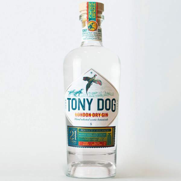 Tony Dog London Dry Gin 0.7L