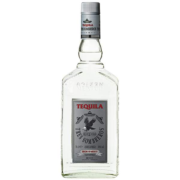 Tres Sombreros Silver 70cl