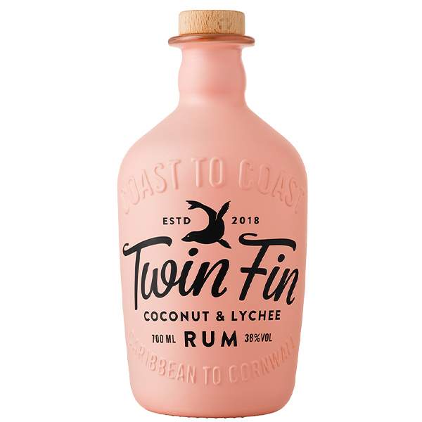 Twin Fin Coconut & Lychee Rum 70cl
