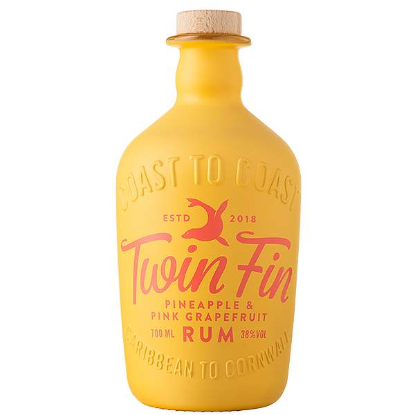 Twin Fin Pineapple & Pink Grapefruit Rum 70cl