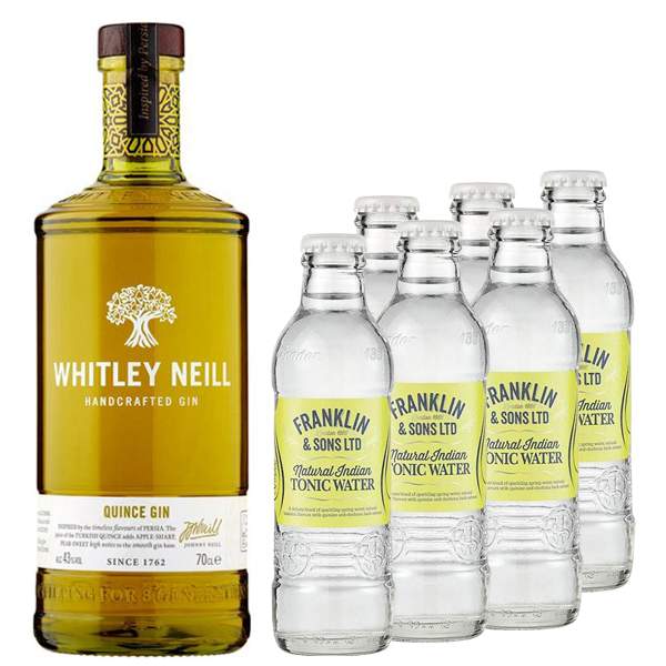 Whitley Neill Quince 70cl Tonic Gift Set
