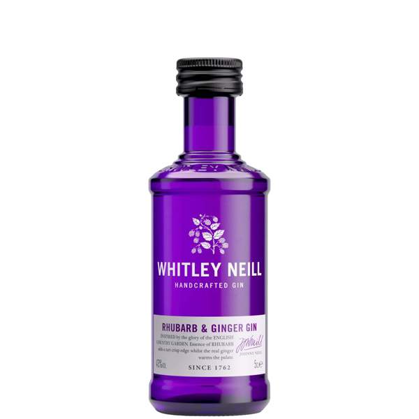 Whitley Neill Rhubarb & Ginger 5cl