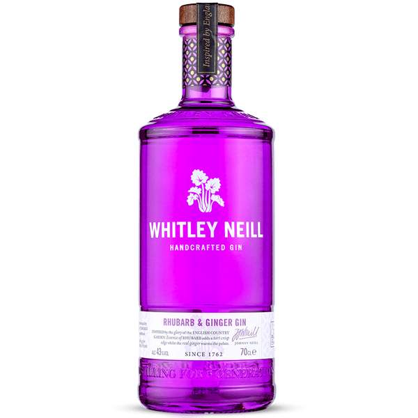 Whitley Neill Rhubarb & Ginger 70cl